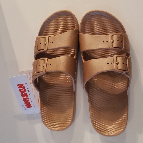 Freedom Moses Slides Jupiter Size 8-9 Women. - Picture 3 of 5